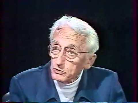 Jacques-Yves Cousteau avec Anne Sinclair à 7 sur 7.