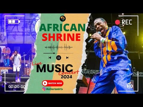 Femi Kuti Live at Afrika Shrine | Full End-of-Year Afrobeat Concert