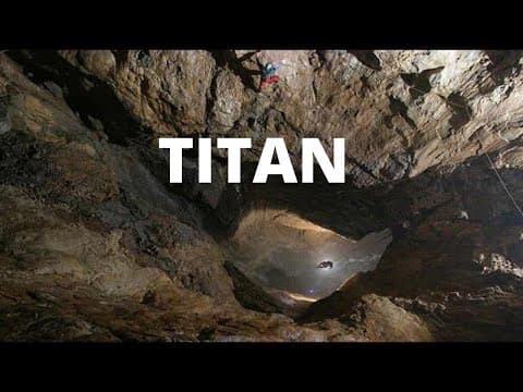 Titan, the deepest cave shaft in Britain