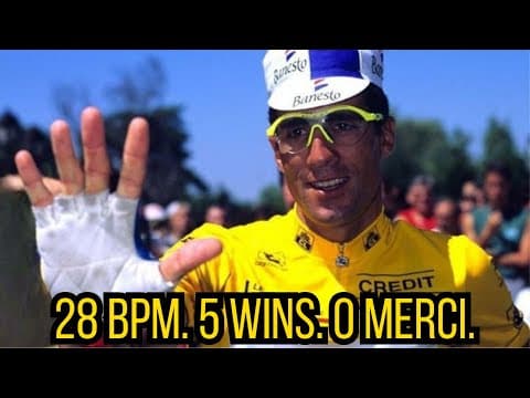 The Superhuman Body of Miguel Indurain - Science Still Can't Explain It