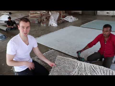 The Rug Making Process: Part 4a - Finishing (First Shearing)