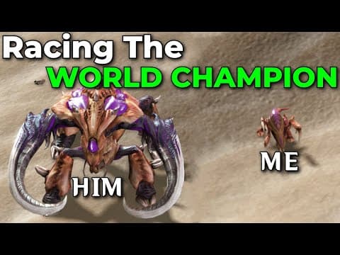 Racing the StarCraft speedrun ace