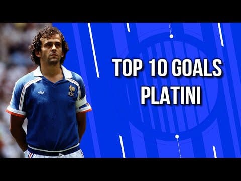 Michel Platini - the playmaker of the 1980s