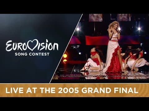 Ledina Çelo - Tomorrow I Go (Albania) Live - Eurovision Song Contest 2005