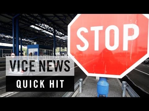VICE News Quick Hit: "Traffic Chaos at Croatia-Serbia Border"