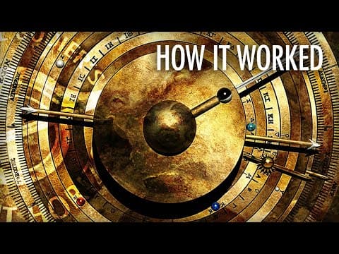 Tony Freeth on the Antikythera mechanism