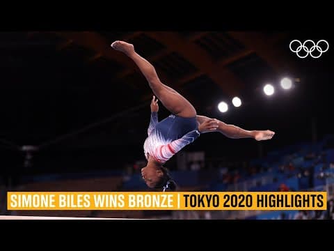 Simone Biles - Bronze on Beam