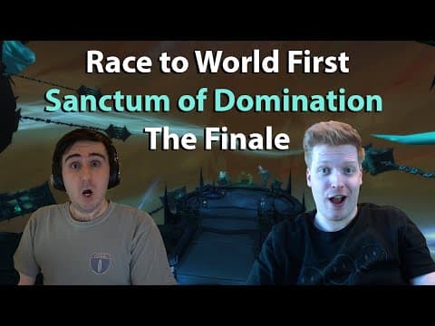 Calling the finish of the Sanctum race