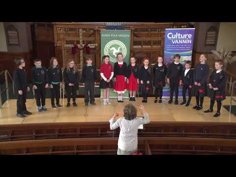 Bunscoill Ghaelgagh: She Lhong Honnick Mee & Arrane Queeyl Nieuee [Manx Folk Awards 2022]