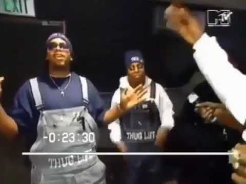Freestyling with friends during an interview