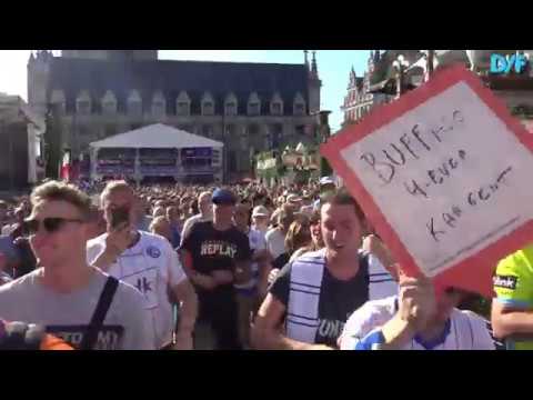 Gentse Feesten 2019 ploegen voorstelling van K.A.A.Gent