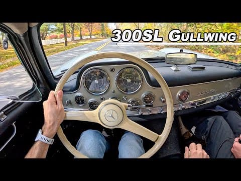 The 300SL Gullwing - driven