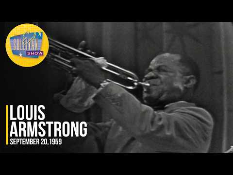 Louis Armstrong "When The Saints Go Marching In" on The Ed Sullivan Show