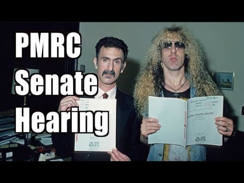 PMRC Senate Hearing: Snider, Zappa and Denver Testify