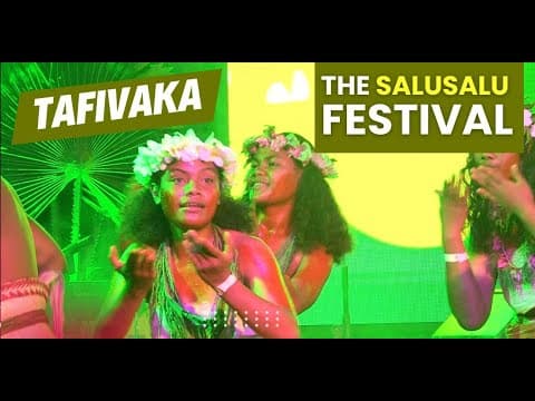 The Salusalu Festival, Tafivaka Tikopia, Pacific Crown Hotel.