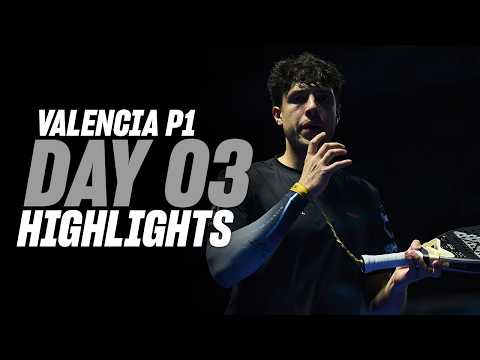 Valencia Premier Padel P1: Day 3 - Men's Highlights