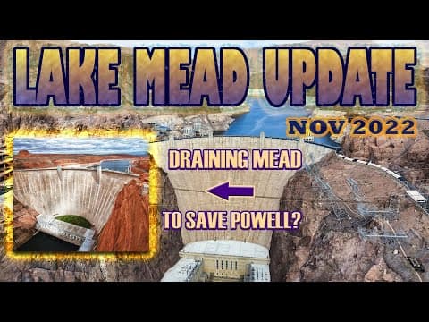 The drying of the Colorado River