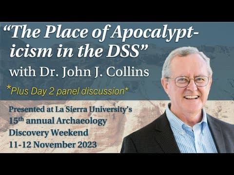 John J. Collins on Apocalypticism in the Dead Sea Scrolls