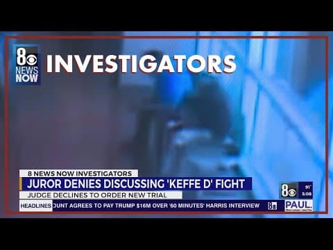 Juror questioned in a separate trial involving Davis
