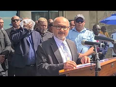 Declaration & Speech of Newly Prime Minister elect of Solomon Islands Hon. Matthew Wale
