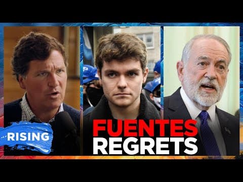 Tucker Carlson says he regrets the Fuentes interview