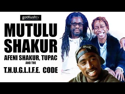 Mutulu Shakur on drafting the THUG LIFE code