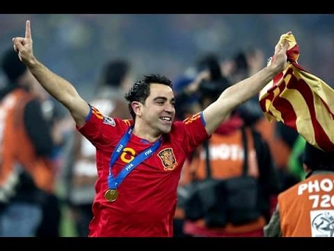 El adiós de Xavi Hernandez a la selección, homenaje por todos estos años arquitecto.