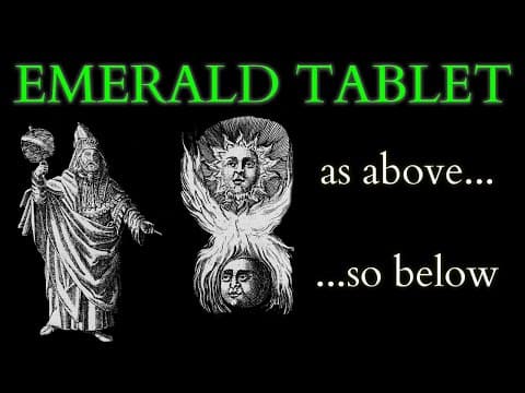 Watch - The Emerald Tablet of Hermes