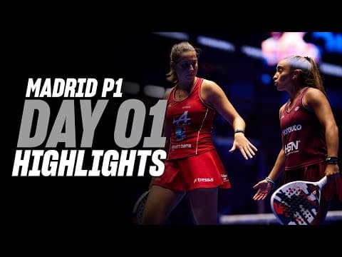Madrid Premier Padel P1: Day 1 - Women's Highlight