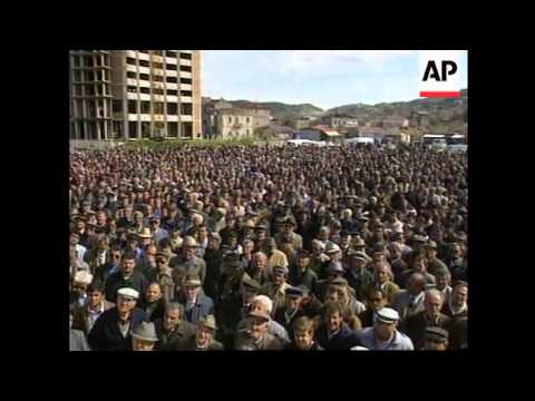 Albania - Drowned refugees mourned