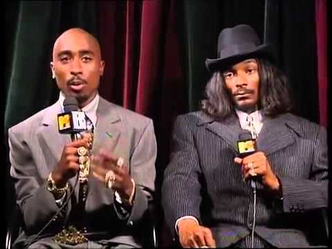 Tupac and Snoop Dogg interviewed at the MTV Video Music Awards