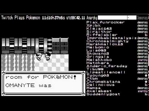 Twitch Plays Pokémon - Lord Helix is born