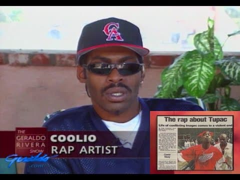 Coolio reacts on Geraldo Rivera's show