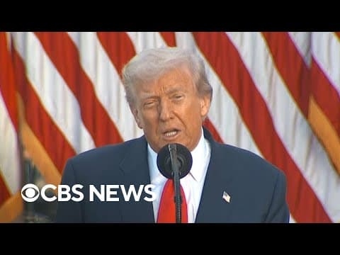 Rose Garden ceremony for the Presidential Medal of Freedom