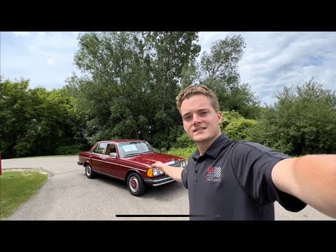 1978 Mercedes 240D Test Drive - 43k Miles!