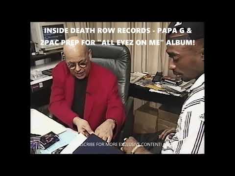 Preparing the All Eyez on Me artwork at Death Row