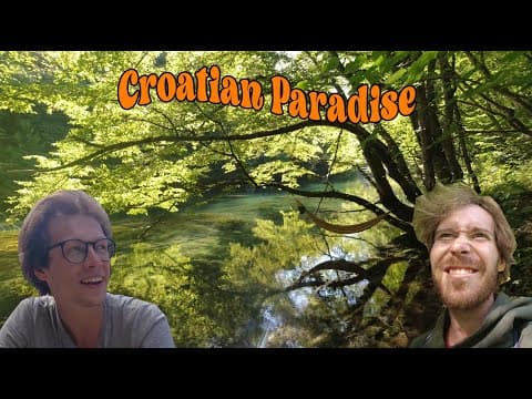 Dawn rave and a hitch-hike to Plitvice