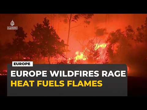 The 2022 Spain and Portugal fires