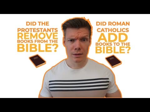 Why Catholics and Protestants Have Different Books in Their Bibles