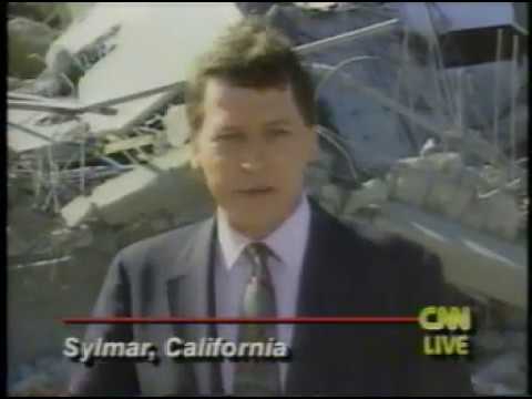 1994 Northridge earthquake - news footage
