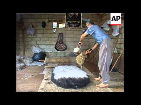 The ancient art of felt rug making