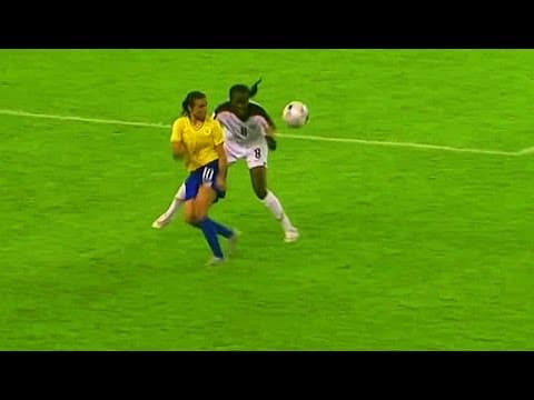 Marta on the ball