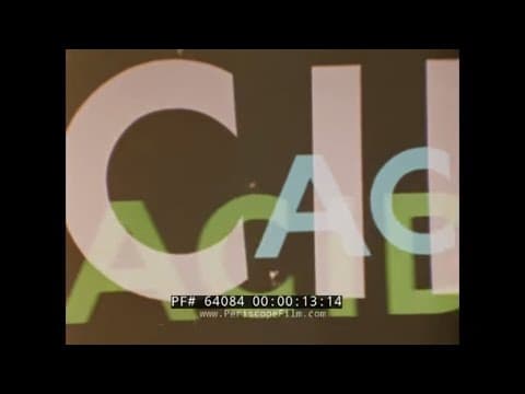 Lysergic Acid Diethylamide - 1960s LSD Drug Scare Film (Periscope)