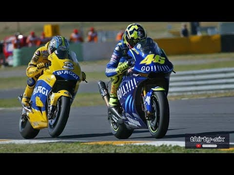 MOTOGP WELKOM 2004: Valentino Rossi meraih kemenangan pertama dengan yamaha M1