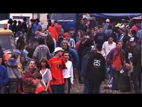 DiY sound system: Digs and Woosh at Castlemorton, 1992