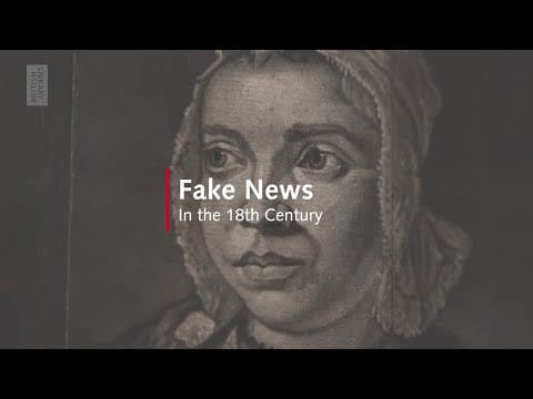 Fake news in the eighteenth century