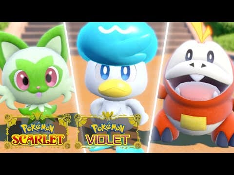 Scarlet & Violet - second trailer
