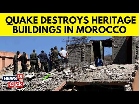 The 2023 Morocco earthquake