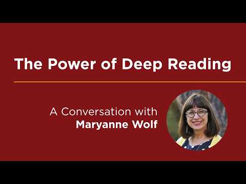 The power of deep reading