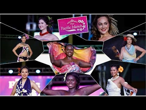 MISS PACIFIC ISLANDS 2025 PAGENT NIGHT IN TRADITIONAL SARONG CATEGORY #misspacificislands #valentine